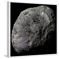 False-Color View of Saturn's Moon Hyperion-Stocktrek Images-Framed Photographic Print