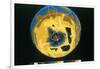 False Colour Image of Antarctic Ozone Hole, 30 November 1992-null-Framed Giclee Print