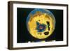 False Colour Image of Antarctic Ozone Hole, 30 November 1992-null-Framed Giclee Print