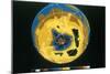 False Colour Image of Antarctic Ozone Hole, 30 November 1992-null-Mounted Giclee Print