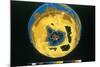 False Colour Image of Antarctic Ozone Hole, 30 November 1992-null-Mounted Giclee Print