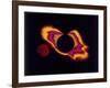 False Colour Photograph of the Sun and the Moon, C1970S-null-Framed Premium Giclee Print