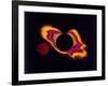 False Colour Photograph of the Sun and the Moon, C1970S-null-Framed Premium Giclee Print