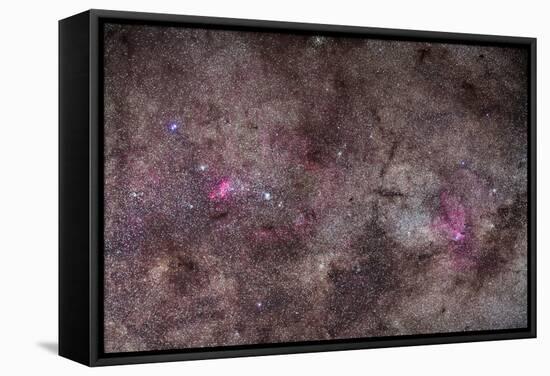 False Comet Area in Scorpius Along with NGC 6188 Nebulosity in Ara-null-Framed Stretched Canvas