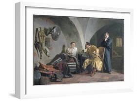 False Dmitry I in the Adam Wisniowiecki House, 1876-Nikolai Vasilyevich Nevrev-Framed Giclee Print