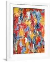 False Start, 1959-Jasper Johns-Framed Art Print