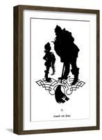 Falstaff and His Page-Paul Konewka-Framed Giclee Print