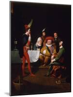 Falstaff Enacting Henry IV, C.1834-George Whiting Flagg-Mounted Giclee Print