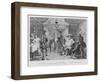 Falstaff Enacting the Part of the King-George Cruikshank-Framed Giclee Print
