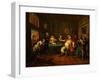 Falstaff Examining His Recruits from Henry IV by Shakespeare, 1730-William Hogarth-Framed Giclee Print