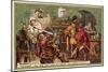 Falstaff in Shakespeare's Henry IV-null-Mounted Giclee Print