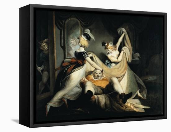 Falstaff in the Laundry Basket, 1792-Henry Fuseli-Framed Stretched Canvas