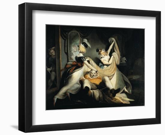 Falstaff in the Laundry Basket, 1792-Henry Fuseli-Framed Giclee Print