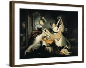 Falstaff in the Laundry Basket, 1792-Henry Fuseli-Framed Giclee Print