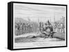 Falstaff's Ragged Regiment-George Cruikshank-Framed Stretched Canvas