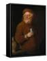Falstaff with a Tin Cup-Eduard Grutzner-Framed Stretched Canvas