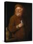 Falstaff with a Tin Cup-Eduard Grutzner-Stretched Canvas