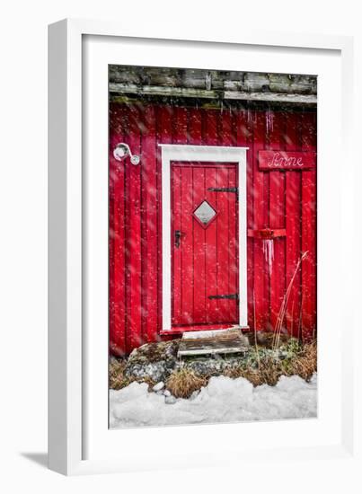 Falun Red-Philippe Sainte-Laudy-Framed Photographic Print
