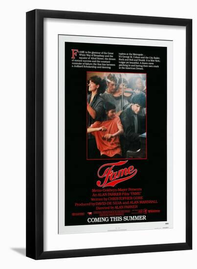 Fame, Irene Cara, Lee Curreri, 1980, © MGM/courtesy Everett Collection-null-Framed Art Print