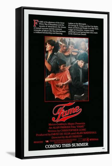 Fame, Irene Cara, Lee Curreri, 1980, © MGM/courtesy Everett Collection-null-Framed Stretched Canvas