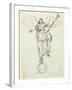 Fame, Preliminary Sketch, C.1631-Inigo Jones-Framed Giclee Print