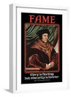 Fame-null-Framed Art Print