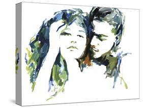 Familiar Faces - Love-Akiko Takahashi-Stretched Canvas