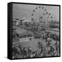 Families Enjoying the Texas State Fair-Cornell Capa-Framed Stretched Canvas