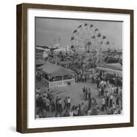 Families Enjoying the Texas State Fair-Cornell Capa-Framed Premium Photographic Print