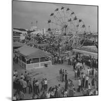 Families Enjoying the Texas State Fair-Cornell Capa-Mounted Premium Photographic Print