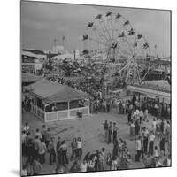 Families Enjoying the Texas State Fair-Cornell Capa-Mounted Premium Photographic Print