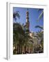 Families Relax after Prayers in Tree-Lined Garden of Abu Al-Abbas, Al-Mursi Mosque, Alexandria-Julian Love-Framed Photographic Print