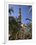 Families Relax after Prayers in Tree-Lined Garden of Abu Al-Abbas, Al-Mursi Mosque, Alexandria-Julian Love-Framed Photographic Print