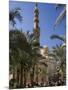 Families Relax after Prayers in Tree-Lined Garden of Abu Al-Abbas, Al-Mursi Mosque, Alexandria-Julian Love-Mounted Photographic Print