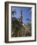 Families Relax after Prayers in Tree-Lined Garden of Abu Al-Abbas, Al-Mursi Mosque, Alexandria-Julian Love-Framed Photographic Print