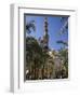 Families Relax after Prayers in Tree-Lined Garden of Abu Al-Abbas, Al-Mursi Mosque, Alexandria-Julian Love-Framed Photographic Print