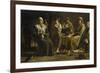 Famille de paysans dans un intérieur-Louis Le Nain-Framed Giclee Print