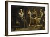 Famille de paysans dans un intérieur-Louis Le Nain-Framed Giclee Print