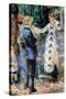 Famille-Pierre-Auguste Renoir-Stretched Canvas