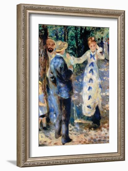 Famille-Pierre-Auguste Renoir-Framed Art Print