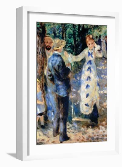 Famille-Pierre-Auguste Renoir-Framed Art Print