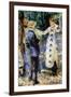 Famille-Pierre-Auguste Renoir-Framed Art Print