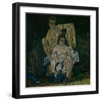 Family, 1918-Egon Schiele-Framed Giclee Print