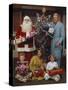 Family Affair Christmas Theme Family Portrait-Movie Star News-Stretched Canvas
