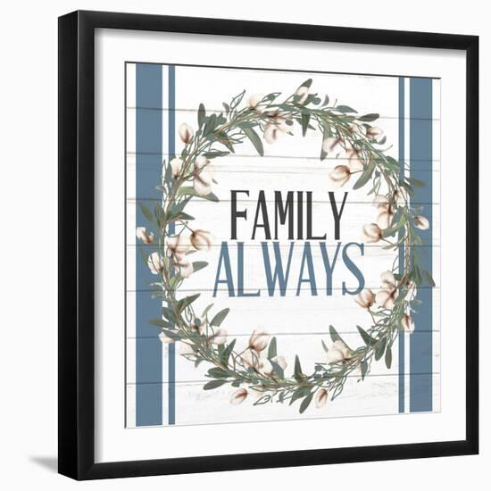 Family Always-Kimberly Allen-Framed Art Print