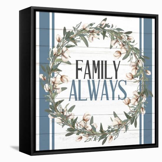 Family Always-Kimberly Allen-Framed Stretched Canvas