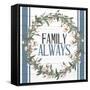 Family Always-Kimberly Allen-Framed Stretched Canvas