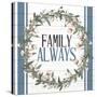 Family Always-Kimberly Allen-Stretched Canvas