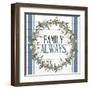 Family Always-Kimberly Allen-Framed Art Print