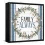 Family Always-Kimberly Allen-Framed Stretched Canvas